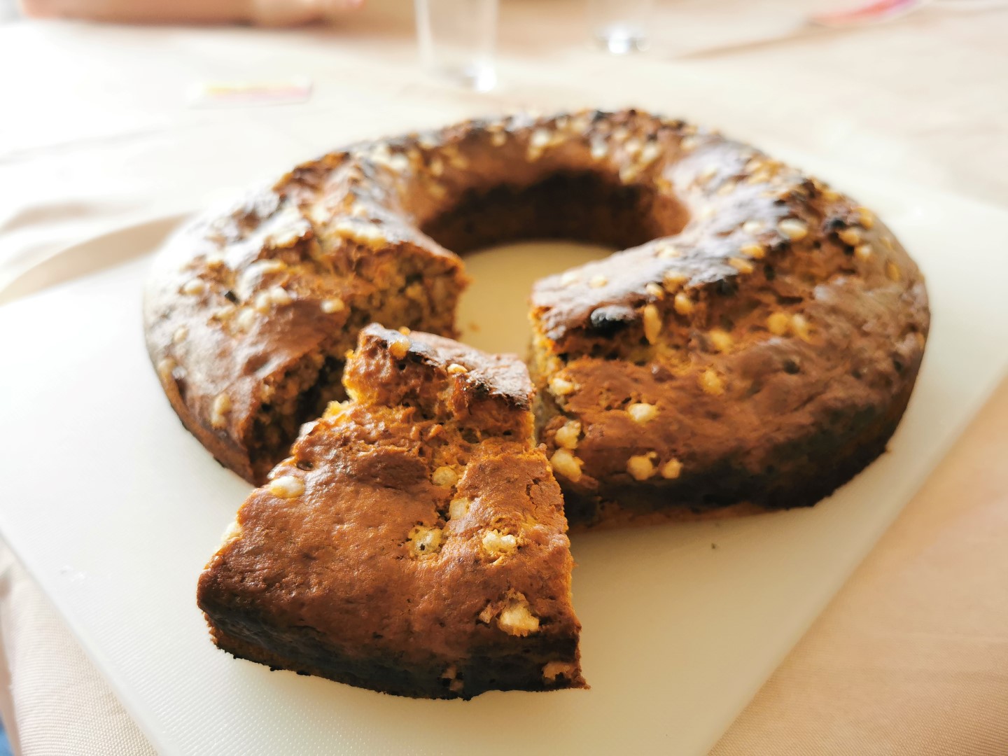 Banana bread version galette de roi